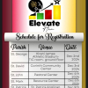 ELEVATE HER - REGISTRATION SCHEDULE